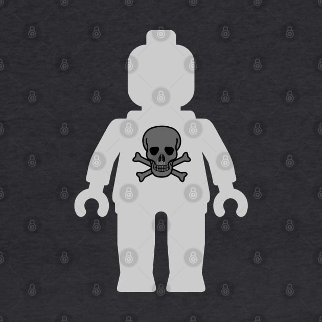 Minifig with Skull Design by ChilleeW